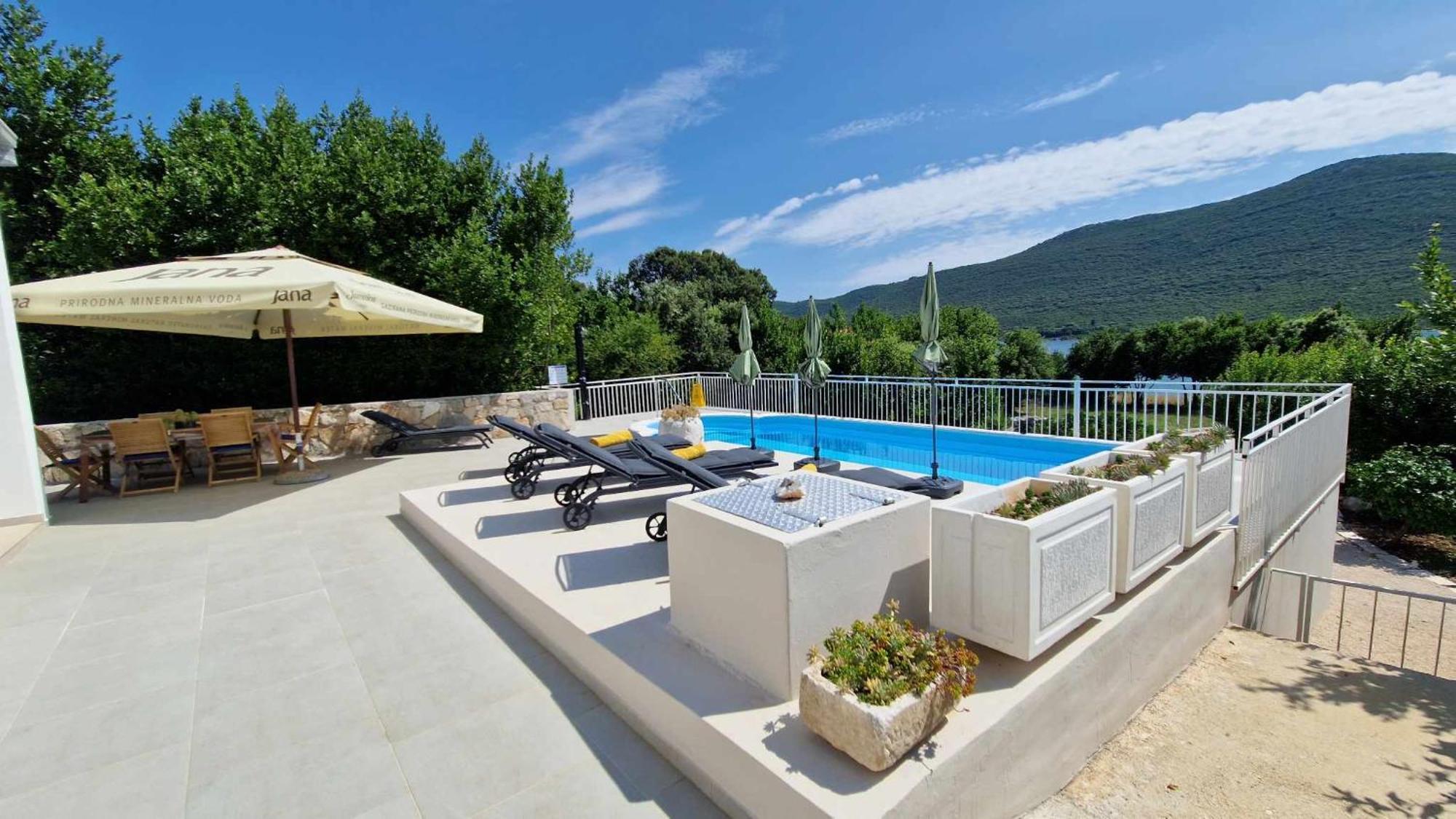 Villa Paradise Garden Ston Exteriér fotografie